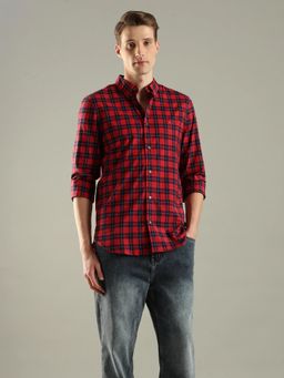 Tommy Hilfiger - Red Checks Slim Fit Shirt