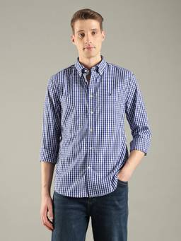 Tommy Hilfiger - Blue Checks Regular Fit Shirt
