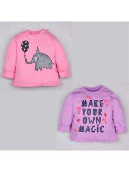 The Mom Store - Unisex Multi-Color Printed Sweatshirt (Set of 2)