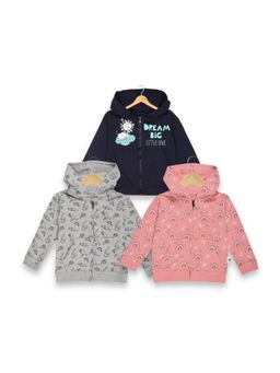 The Mom Store - Unisex Multi-Color Printed Hoodie (Set of 3)