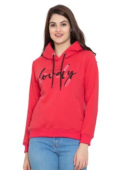FLOSBERRY - Full Sleeve Printed Women Hoodie