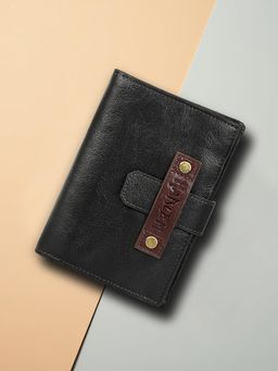 Hidesign - Genuine Leather Unisex Black Card Cases (M)
