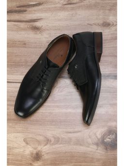 Louis Philippe - Black Lace Up Shoes