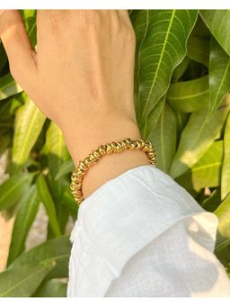 Bloome - 18K Gold Plated Ash Bracelet