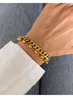 Bloome - 18K Gold Plated Roxy Chunky Cuban Chain Bracelet