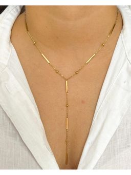 Bloome - 18K Gold Plated Arabella Lariat Necklace