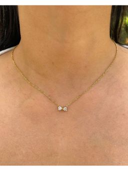 Bloome - 18K Gold Plated Bow Necklace