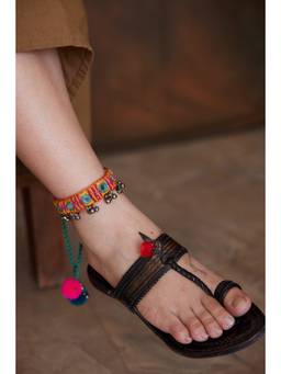 Ziddi - Yellow Nomad Anklet