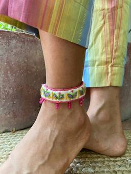 Ziddi - Multicolour Forest Anklet