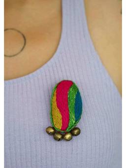 Ziddi - Multicolor Rainbow Brooch