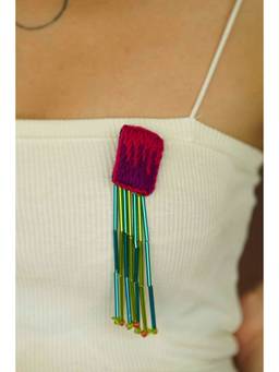 Ziddi - Multicolour Kafir Brooch