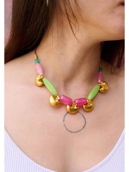 Ziddi - Zahra 22K Gold Plated Necklace