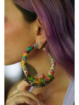 Ziddi - Multicolor Handcrafted Rabari Earrings