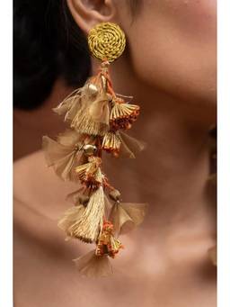 Ziddi - Gold Gulzar Earrings