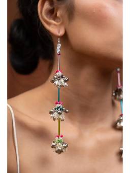 Ziddi - Multicolour Cham Cham Earrings