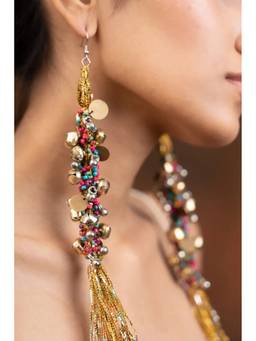 Ziddi - Multicolour Chum Chum Ghungroo Earrings
