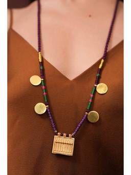 Ziddi - Sikka 22K Gold Plated Necklace