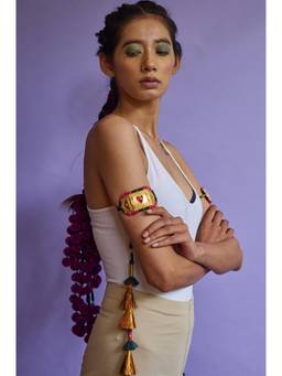 Ziddi - 22K Gold Plated Gold Dil Bajubandh