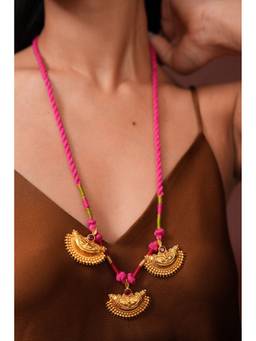 Ziddi - 22k Gold Plated Laila Necklace