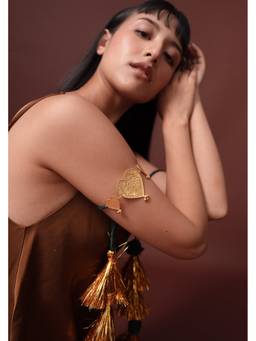 Ziddi - 22K Gold Plated Gold Gulbadan Baajuband