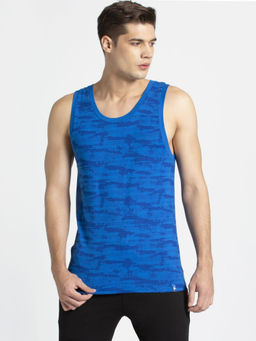 Jockey - Neon Blue Print Tank Top