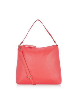 Giordano - Womens Pink Hobo Handbag with Detachable Strap