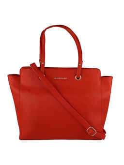 Giordano - Womens Red Satchel with Detachable Strap
