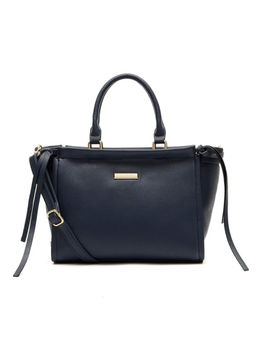 Giordano - Womens Navy Blue Satchel with Detachable Strap (M)