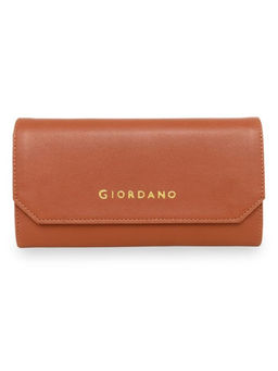 Giordano - Womens Tan Two Fold Wallet For Women