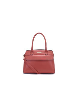 Giordano - Women Pink Satchel with Detachable Strap