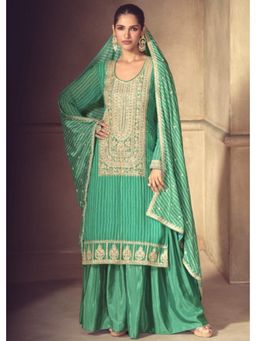 Autumnlane - Nimrat Fern Full Work Kurta & Sharara with Dupatta