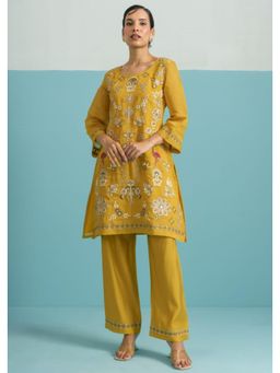 Autumnlane - Parikarma Amber Full Work Co-Ord Set