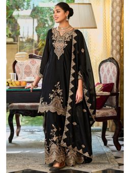 Autumnlane - Roshandan Onyx Full Work Kurta & Sharara with Dupatta