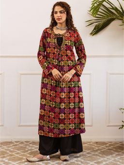 Autumnlane - Sonpal Raven Kurta with Palazzo