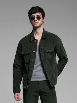 Jack & Jones - Green Regular Fit Outerwear Jacket
