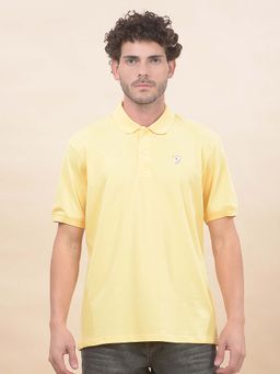 Cantabil - Solid Polo T-Shirt For Men Breathable And Soft Regular Fit