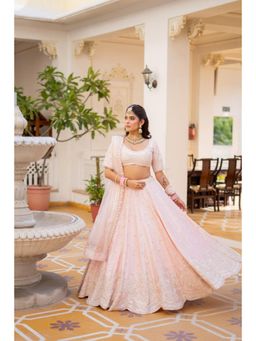 Sheetal Batra - Fida - Pink Lehenga With Blouse And Dupatta Set
