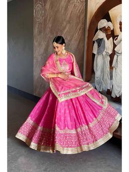 Sheetal Batra - Alisha Pekha In Naaina- Flamingo Pink Lehenga With Blouse And Dupatta Set