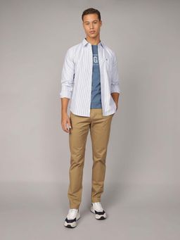 American Eagle - Men Blue Ae Everyday Oxford Shirt