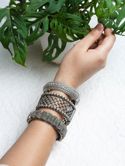 Teejh - Amira Stacked Bracelet (Set Of 3)