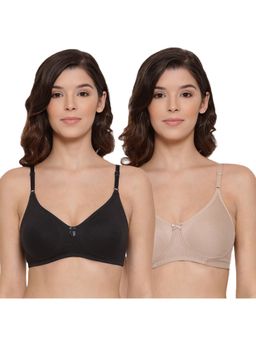 Lyra - Women's Non-padded T-shirt Bra Pack Of 2 - Multi-Color