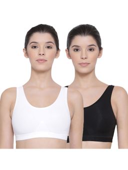 Lyra - Women's Non-padded Sports Bra Pack Of 2 - Multi-Color