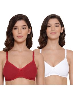 Lyra - Women's Padded Support Bra 514 Pack Of 2 - Multi-Color