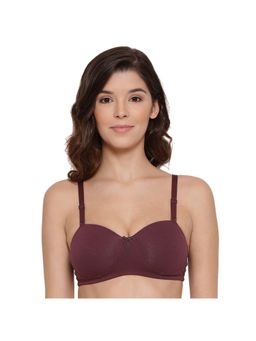 Lyra - Soft Cup Padded Bra Pack Of 1 - Purple