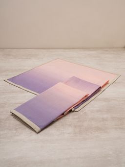 Pure Home + Living - Pink and Lilac Ombre Cotton Napkins