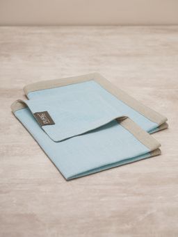 Pure Home + Living - Blue Cotton Placemats