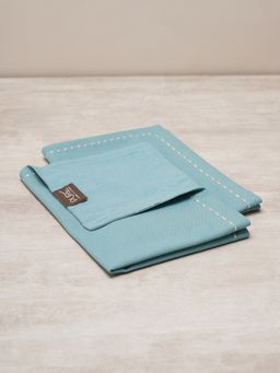 Pure Home + Living - Blue Cotton Placemats