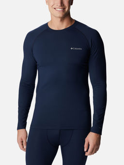 Columbia - Navy Blue Solid/Plain Thermal Top