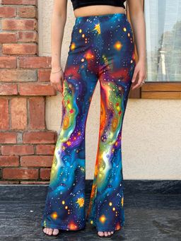 Tandul - Women Multi-Color Printed Trouser