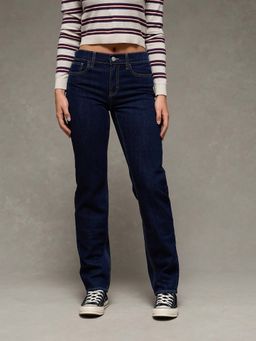 American Eagle - Stretch Super High-Waisted Straight Jeans